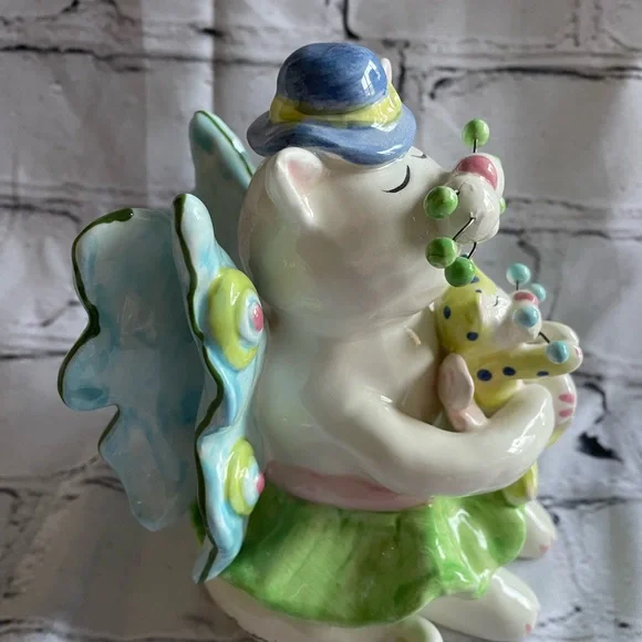 Amy Lacombe Whimsiclay Cat Figurine - Picture 6 of 6